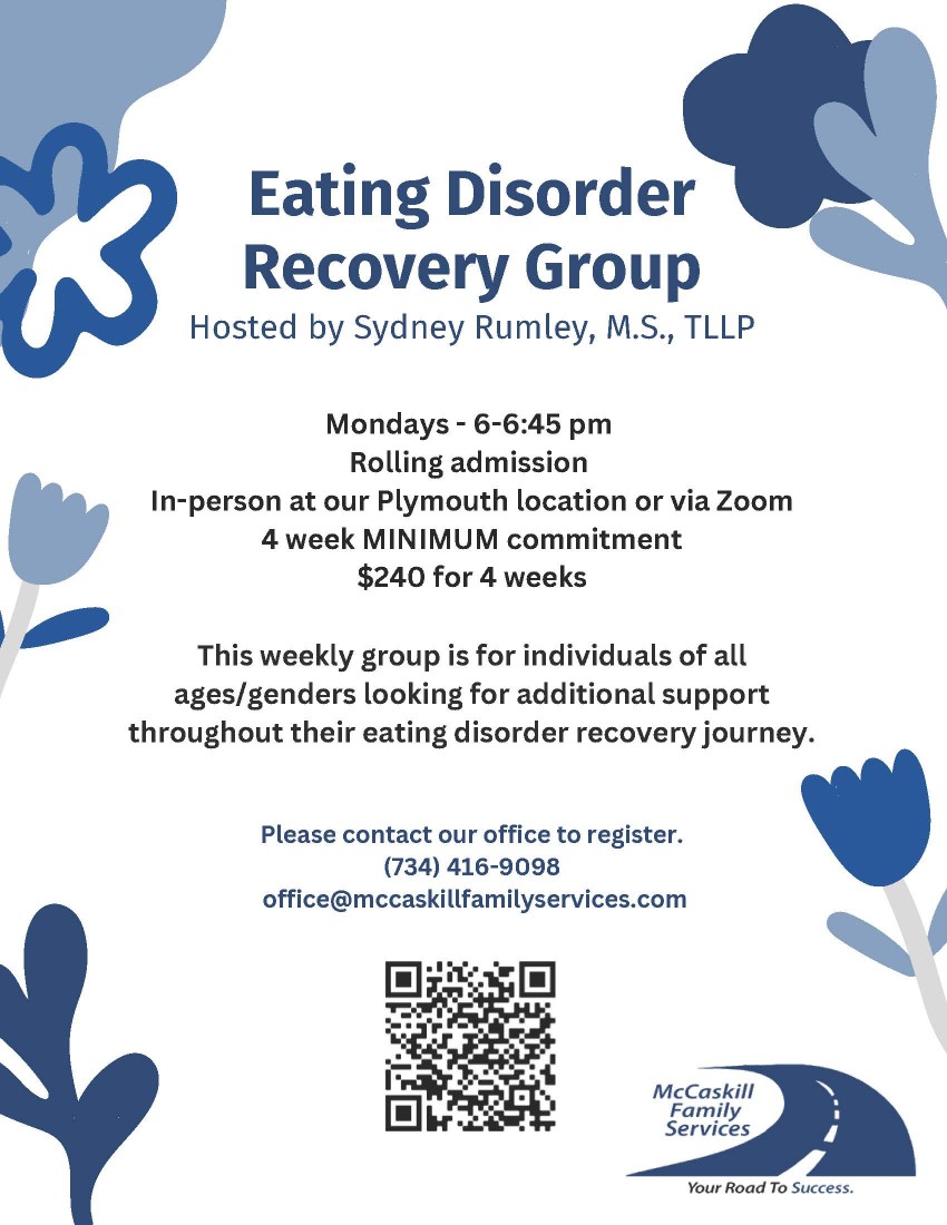 Eating Disorder Group Therapy Plymouth Mi Mccaskill Family Services Eating Disorder Group Therapy Plymouth Mi Mccaskill Family Services