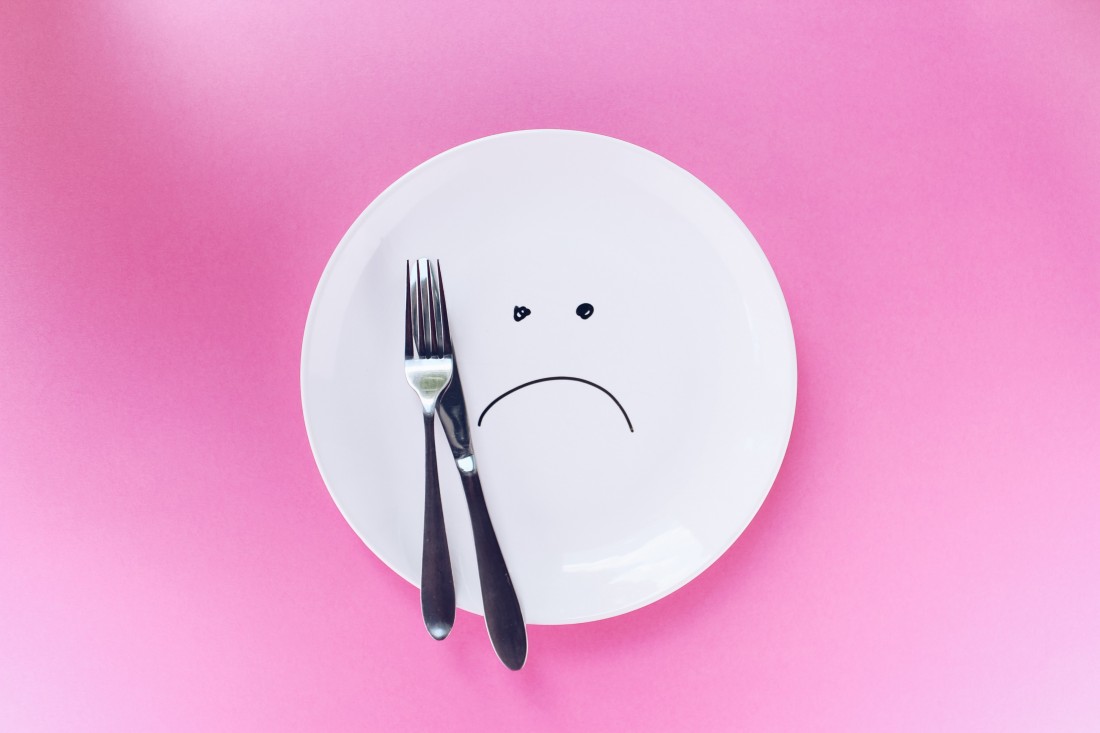 The Myths of Eating Disorders - MFS Blog - McCaskill Family Services - sad_plate